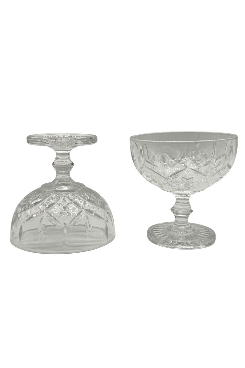 القناص طقم زبادي حلا 8 حبه قزاز كرستال  بقاعده ثابته - Image 5