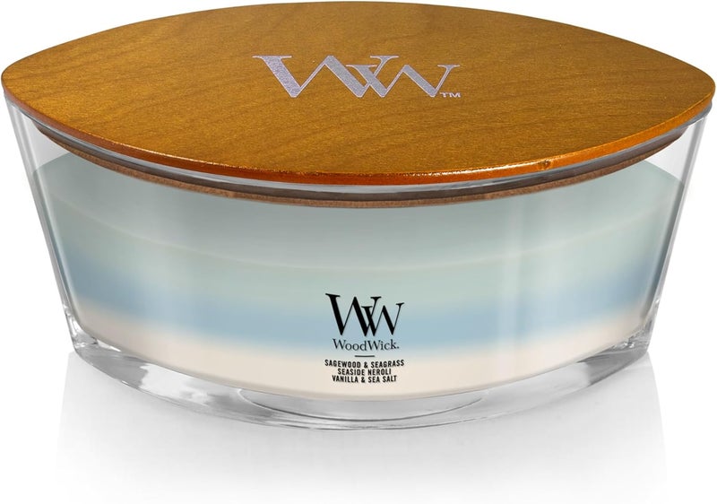 WoodWick Ellipse Candle, Oceanic Trilogy, 16 oz. - Image 2