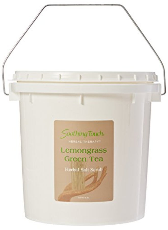 Soothing Touch W67365LG1 Salt Scrub Lemongrass Green Tea 10Pound - Image 1