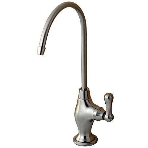 Kingston Brass Gourmetier KS3198AL Restoration Single Handle Water Filtration Faucet, Brushed Nickel, 10.81 x 4.63 x 1.75 - Image 5
