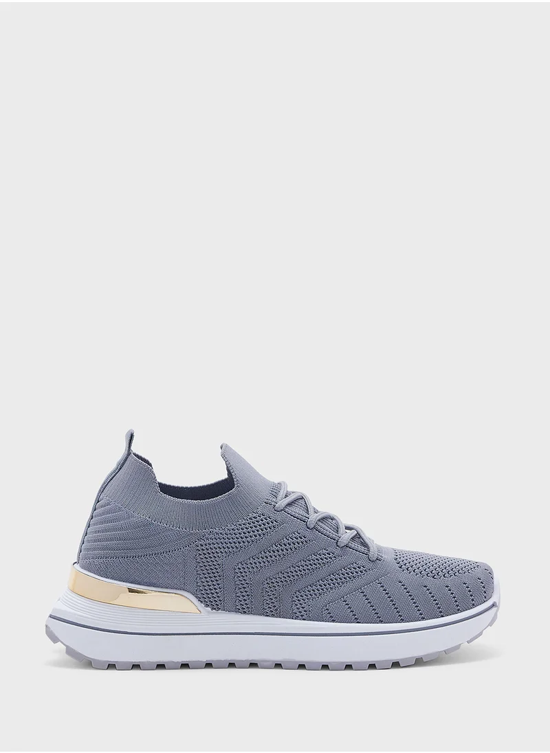 جينجر Breathable Knit Comfort Sneakers