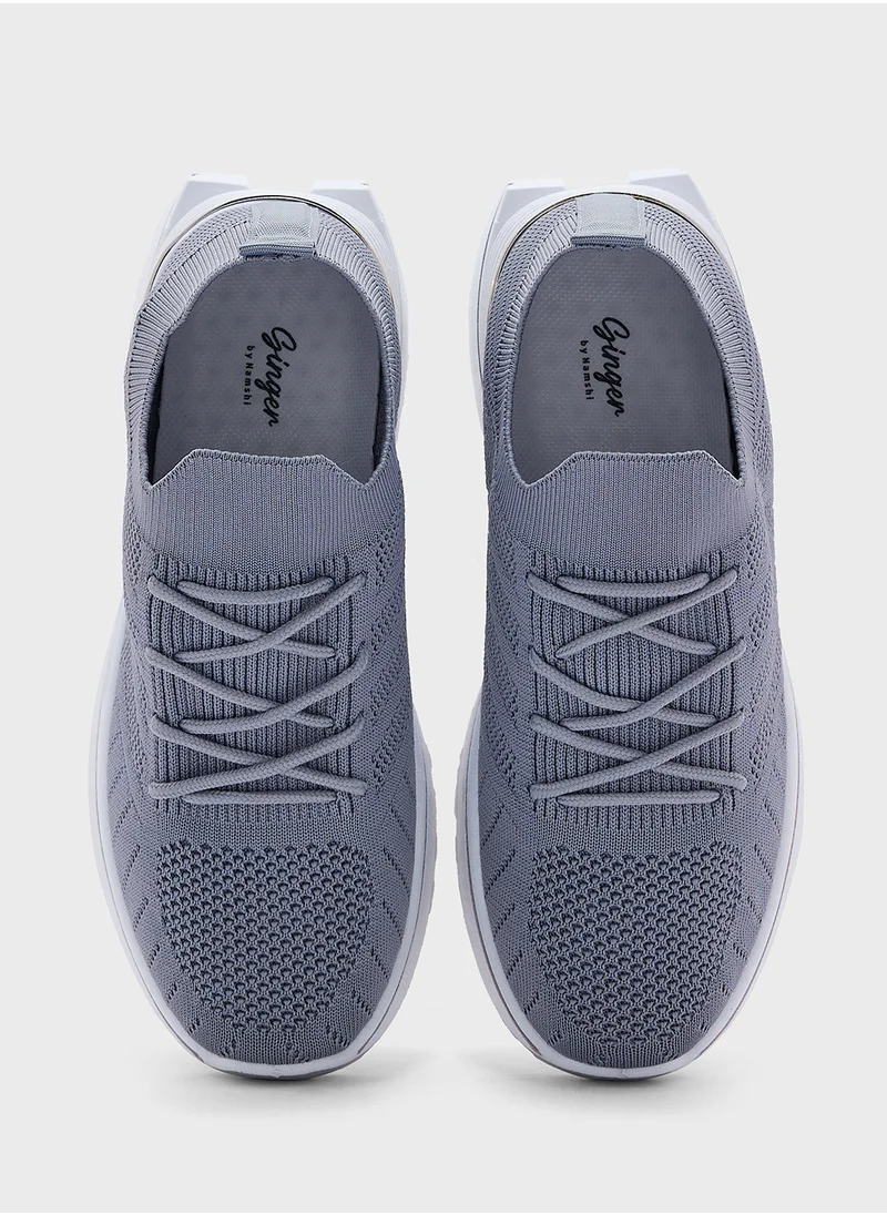 Ginger Breathable Knit Comfort Sneakers