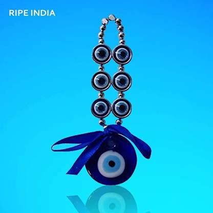 Ripe India® 3 Eyes Evil Wall Hanging for Good Luck and Prosperity Decorative - Image 3