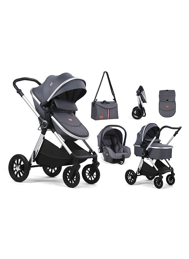 3-in-1 Convertible Baby Stroller with Bassinet Mode - Foldable Infant Stroller to Explore More as a Family - Toddler Stroller with Reversible Stroller Seat - pzsku/Z72E09DCAEB553CF004C8Z/45/_/1724314041/416bd17a-8f85-4244-8253-937f12263392