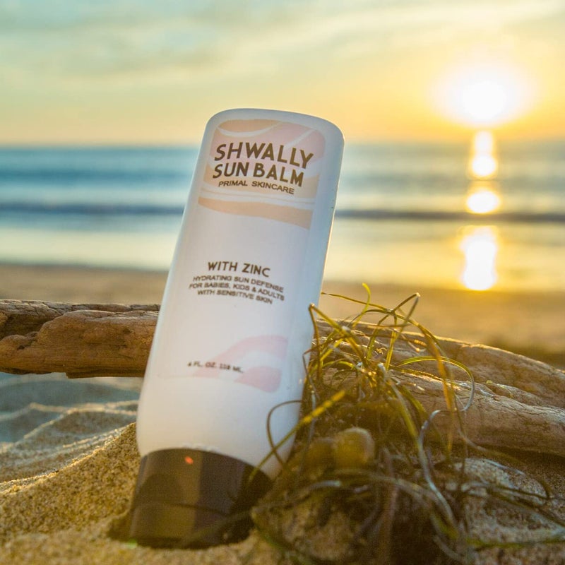 Shwally Zinc & Avocado Mineral SunBalm 30SPF, The Only Real Primal Sun Lotion, 100% Grass Fed Tallow, Avocado Oil and Non-Nano Zinc Oxide, Pregnancy and Nursing safe (4 Oz - Not Tinted) - Image 5