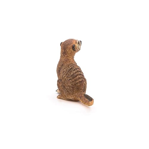 Papo - Sitting Meerkat - Realistic Figurine - for Ages 3+ - Wild Animal Kingdom Collection - Hand Painted - Highly Detailed - Durable and Educational - Gift Idea - Collectable - Sitting Meerkat - Image 5