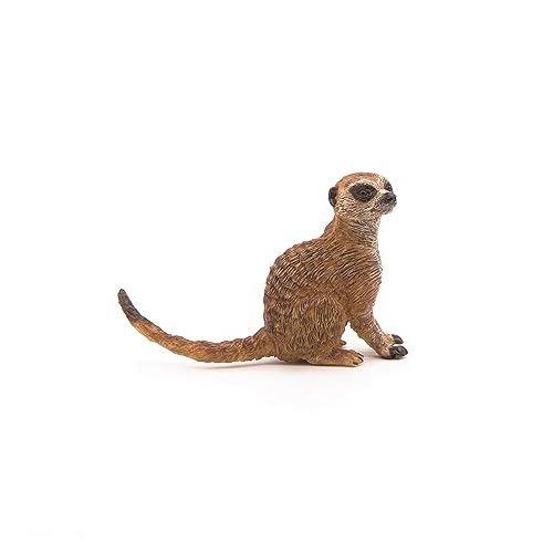 Papo - Sitting Meerkat - Realistic Figurine - for Ages 3+ - Wild Animal Kingdom Collection - Hand Painted - Highly Detailed - Durable and Educational - Gift Idea - Collectable - Sitting Meerkat - Image 3