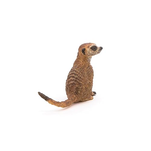 Papo - Sitting Meerkat - Realistic Figurine - for Ages 3+ - Wild Animal Kingdom Collection - Hand Painted - Highly Detailed - Durable and Educational - Gift Idea - Collectable - Sitting Meerkat - Image 4
