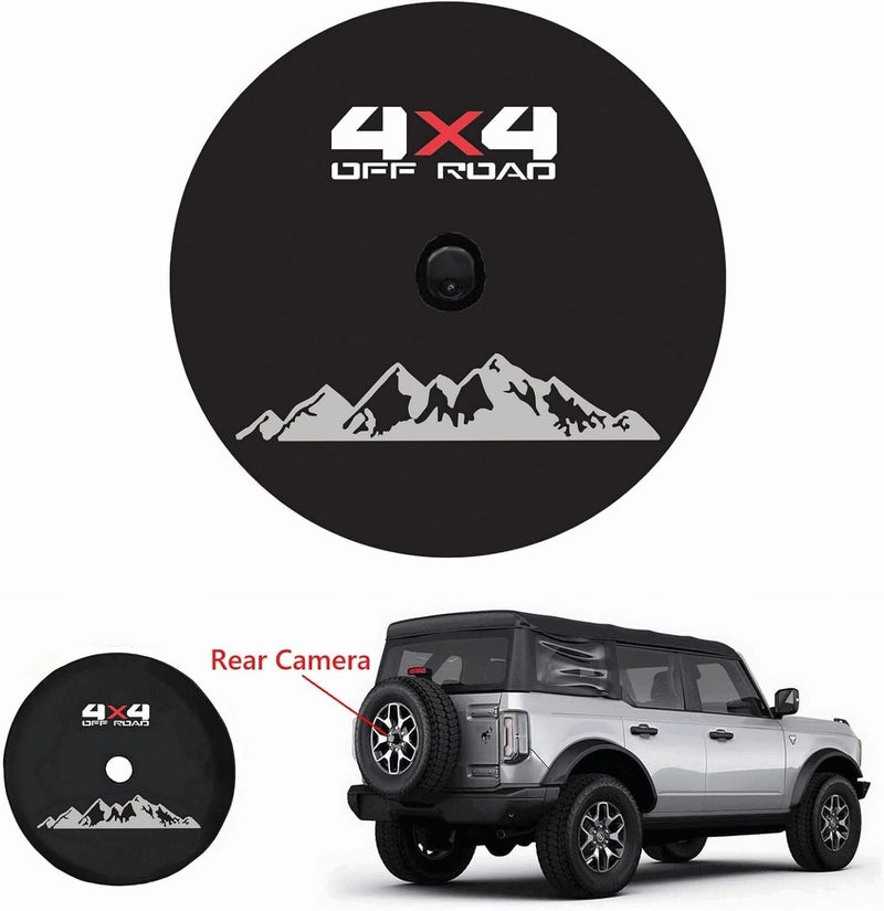 TRIBONES Spare Tire Cover for Ford Bronco and Jeep Wrangler - Image 4