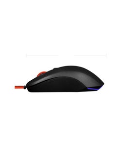 FANTECH FANTECH Rhasta ll G13 RGB Mouse, Nylon Braided USB Cable with Optical Gaming Sensor, 2400 Dpi, 125Hz Polling Rate, 5 million Lifetime Clicks, Office and Gaming Mouse for PC or Laptop  - Image 2