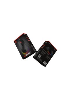 FANTECH FANTECH Rhasta ll G13 RGB Mouse, Nylon Braided USB Cable with Optical Gaming Sensor, 2400 Dpi, 125Hz Polling Rate, 5 million Lifetime Clicks, Office and Gaming Mouse for PC or Laptop  - Image 4