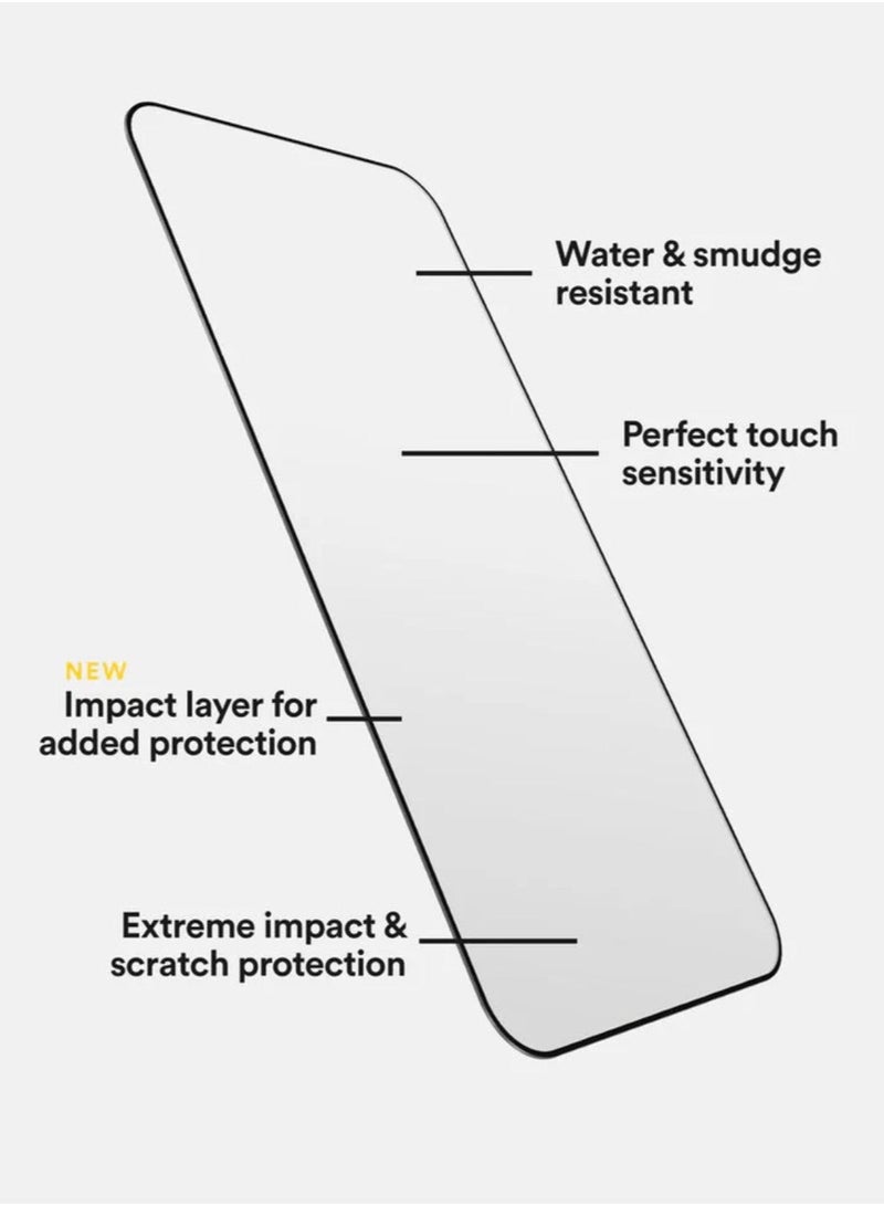 Beyox Matte Screen Protector for iPhone 12 Pro Max - Tempered Glass, Anti-Glare,Ultra-Thin, Scratch-Resistant - Image 3