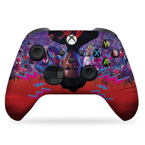 DreamController Milles Moralles Spiidervers Custom X-box Controller Wirelless compatible with X-box One/Series X/S Proudly Customized in USA with Permanent HYDRO-DIP (NOT JUST A SKIN) - Image 1
