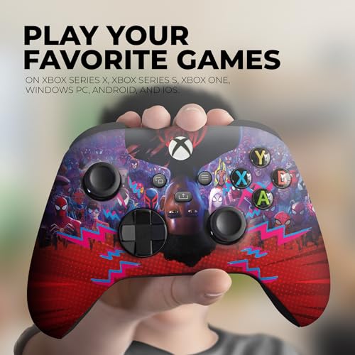DreamController Milles Moralles Spiidervers Custom X-box Controller Wirelless compatible with X-box One/Series X/S Proudly Customized in USA with Permanent HYDRO-DIP (NOT JUST A SKIN) - Image 4