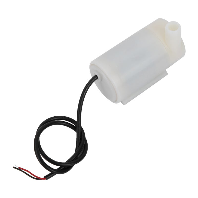 مضخة ماء صغيرة قابلة للغمر بمنفذ USB مايكرو، أبعاد 43x23x31 مم، بلاستيك أبيض - محرك عالي الجودة منخفض الضوضاء لأنظمة تبريد الكمبيوتر وأحواض الأسماك - Image 5
