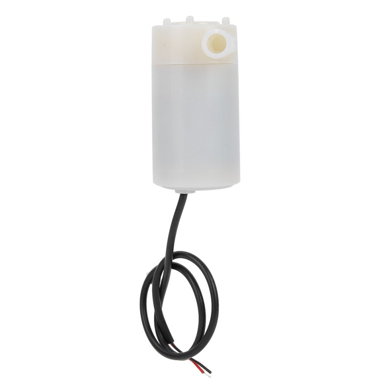 مضخة ماء صغيرة قابلة للغمر بمنفذ USB مايكرو، أبعاد 43x23x31 مم، بلاستيك أبيض - محرك عالي الجودة منخفض الضوضاء لأنظمة تبريد الكمبيوتر وأحواض الأسماك - Image 2