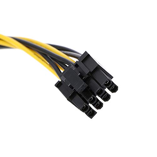 axGear Dual SATA to PCI-E Power Cable 15Pin SATA to 8 pin / 6 pin Video Card Power Wire - Image 5
