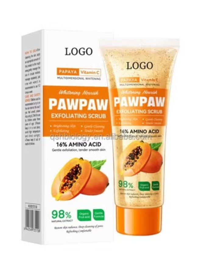 High Quality Exfoliating Whitening Smoothing Freshing 100% Natural Papaya Vitamin C Face Body