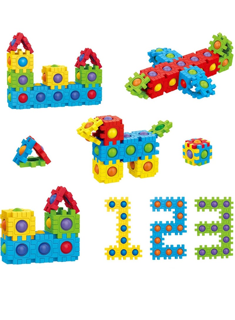 48-Piece Silicone Building Blocks  - Image 1