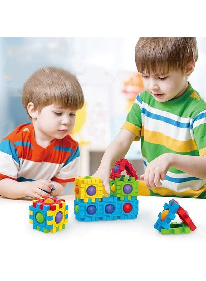 48-Piece Silicone Building Blocks  - Image 2