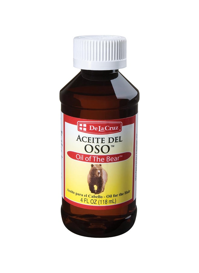 De La Cruz Oil Of The Bear/Aceite Del Oso Hair Brilliantine No Artificial Colors 4 Fl. Oz.  - Image 1