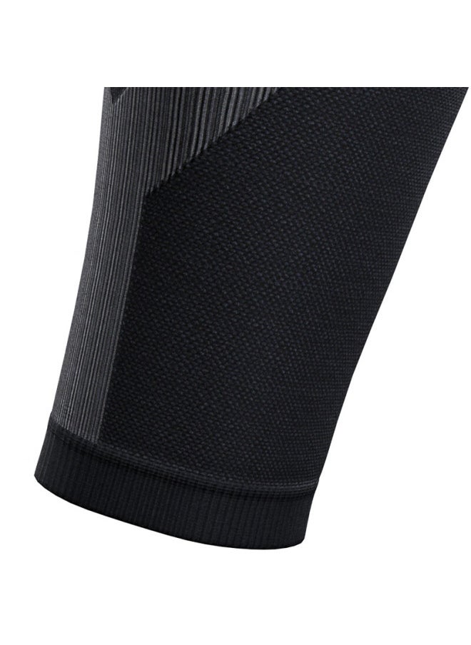 LP Lp 270z Professional Thermal Basketball Running Sports Leg Sleeves Men Women Thin Leg Guards Black L  - Image 1