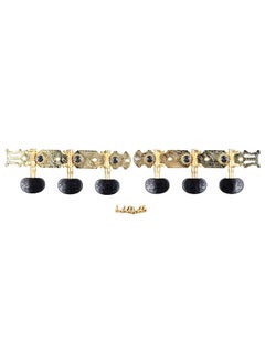 2PCS Guitar Tuning Pegs Open String Tuning Keys Machine Head Copper Tuners for Classical and Acoustic Guitars