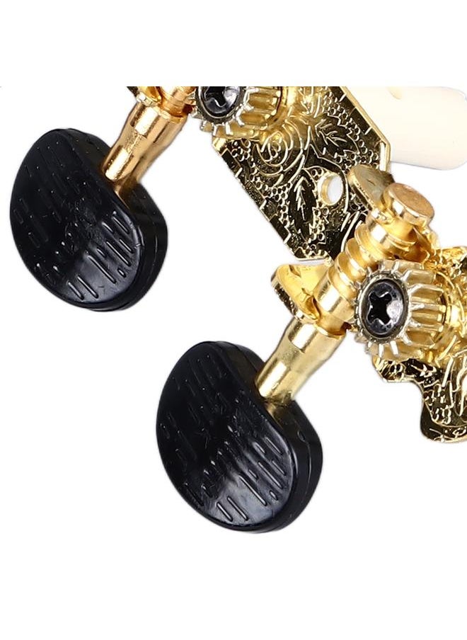 Thoraya - 2PCS Guitar Tuning Pegs Open String Tuning Keys Machine Head Copper Tuners for Classical and Acoustic Guitars - Image 1