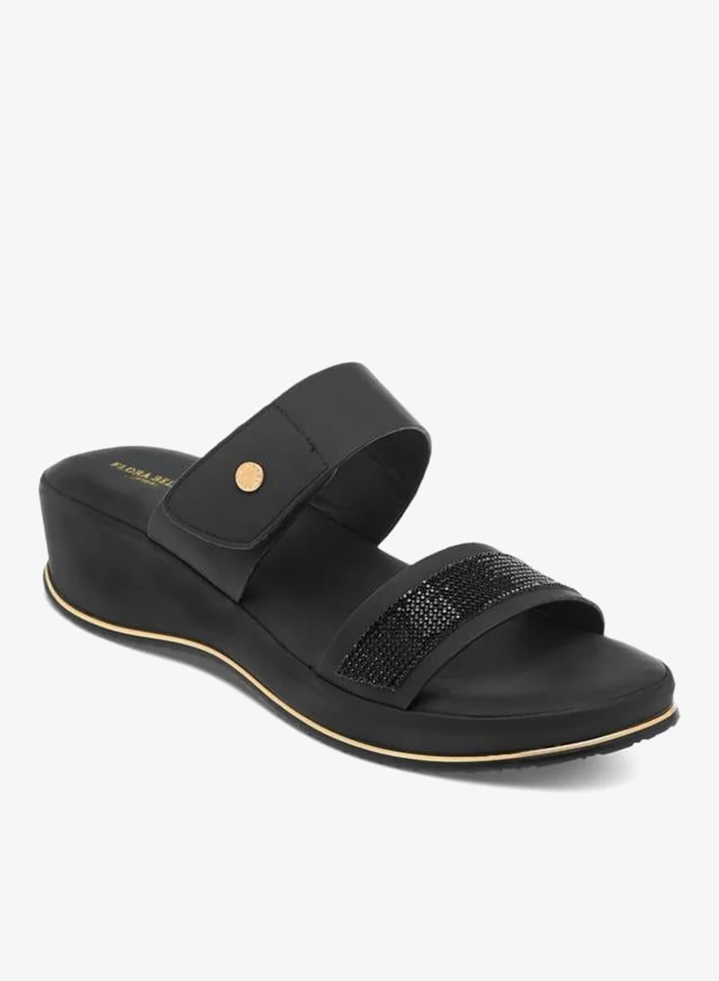 Womens Embellished Slip-On Strap Sandals Ramadan Collection