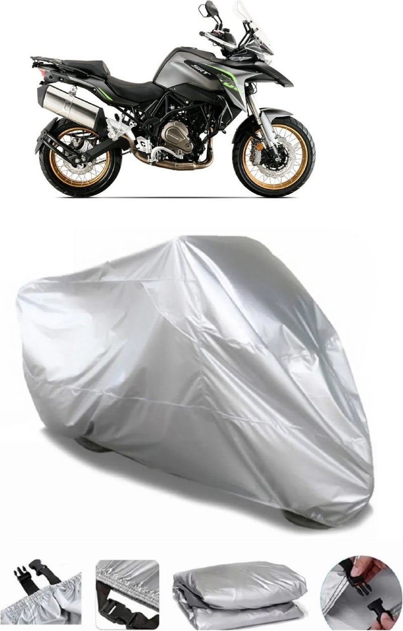Breen Qj Srt 700 x Grey Waterproof Motorcycle Canvas Premium - Image 1