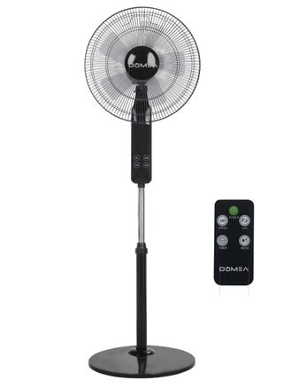 Pedestal Fan with 5 Blades, 16-Inch, Remote Control, Adjustable Height, Silent Operation, 3-Speed Modes & 7.5 Hours Timer, Wide Angle Oscillation -Best For Home, Office & Apartment Cooling, 50 W - pzsku/Z72E1C88FE51813B9BBD0Z/45/1746438367/808cfb72-09aa-4460-a7a7-eb387e7e26b2