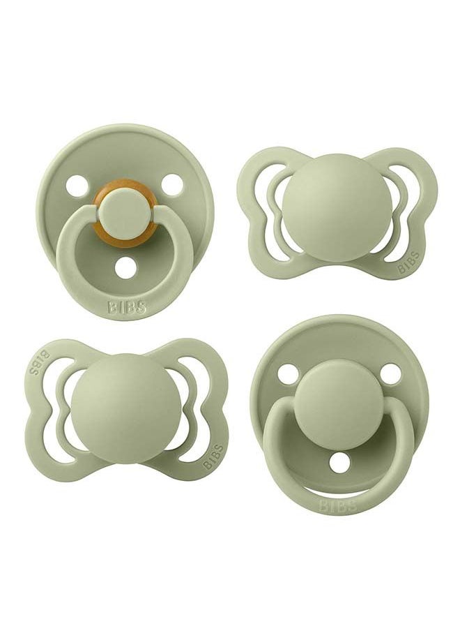 BIBS - Baby Pacifier Try - It Collection Size 1, 0 - 6M Sage - Image 1