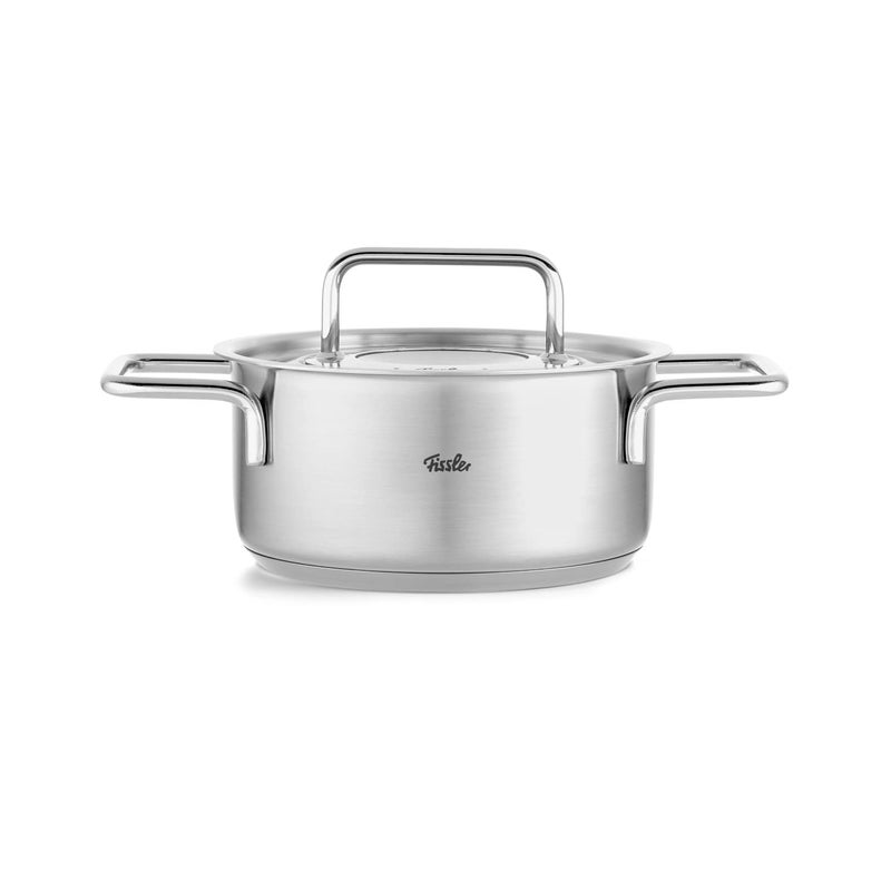 Fissler وعاء مرق فسلر بيور كوليكشن من الفولاذ المقاوم للصدأ سعة 2.2 لتر مع غطاء معدني - Image 2