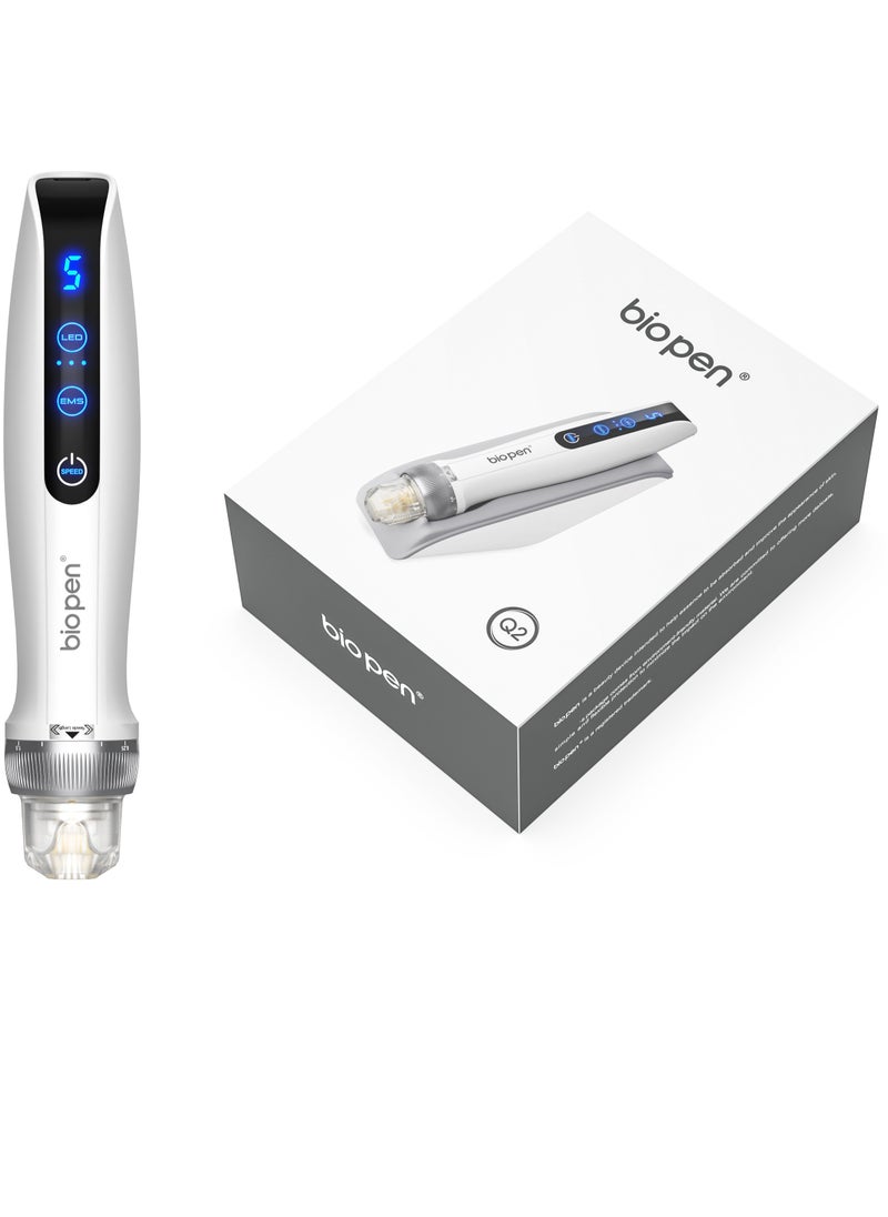 Bio - Dr.pen Bio Pen Q2 EMS Microneedling Beauty Device Derma Pen With 2pcs 25Pin needles Titanium Derma Pen Needle Cartridge For Skin Care & Hair Growth - Image 1