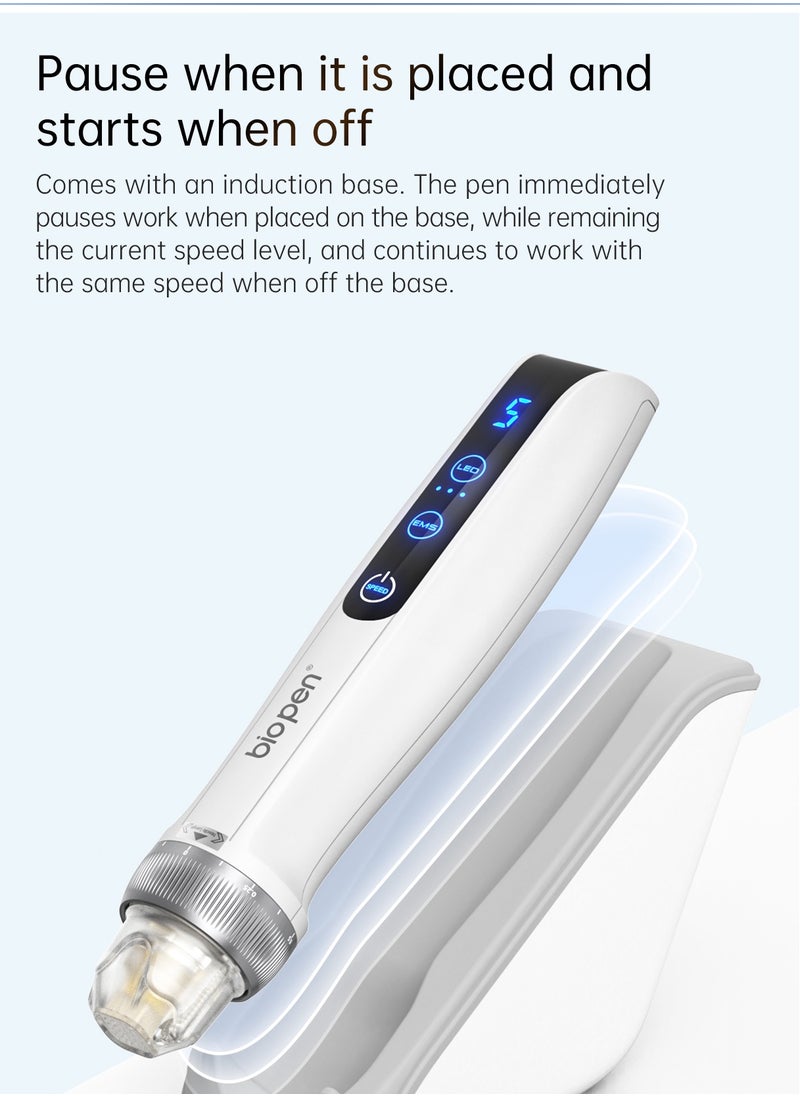 Bio - Dr.pen Bio Pen Q2 EMS Microneedling Beauty Device Derma Pen With 2pcs 25Pin needles Titanium Derma Pen Needle Cartridge For Skin Care & Hair Growth - Image 1