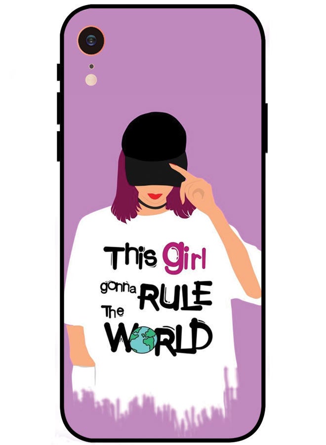 EYE CATCH Protective Case Cover For Apple iPhone XS Max This Girl Gonna Rule The World - Image 1