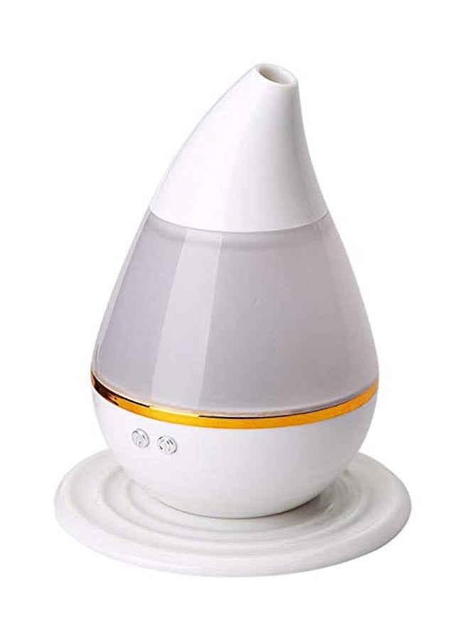 جهاز ترطيب بعلاج عطري ملون مزوّد بـ Mini USB بقدرة 15 وات أبيض/أصفر - Image 1