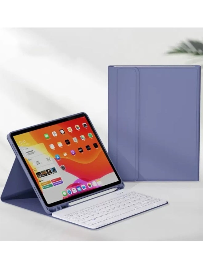 Topleo Suitable for iPad 10th generation (2022) 10.9-inch, Detachable Wireless Bluetooth Keyboard Pen Holder Slim Leather Smart Cover  - Image 3