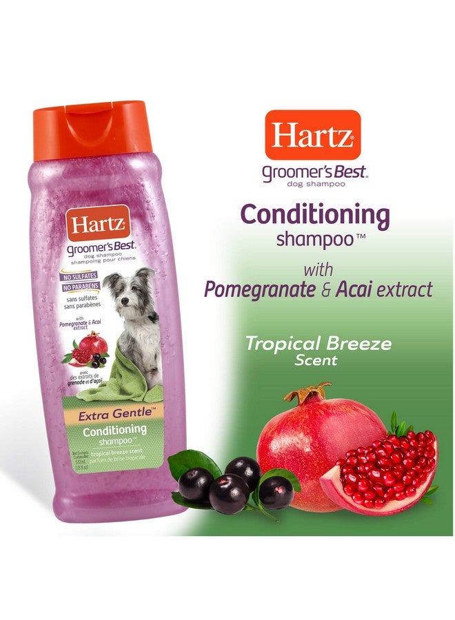 Hartz Groomers Best 3 in 1 Conditioning Shampoo for Dogs 18 oz - Image 2