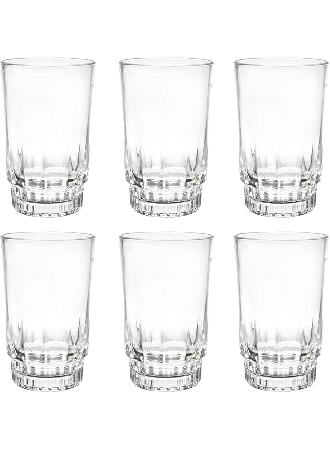 S-TOP 6 Pieces Glass Set, Clear - Image 1