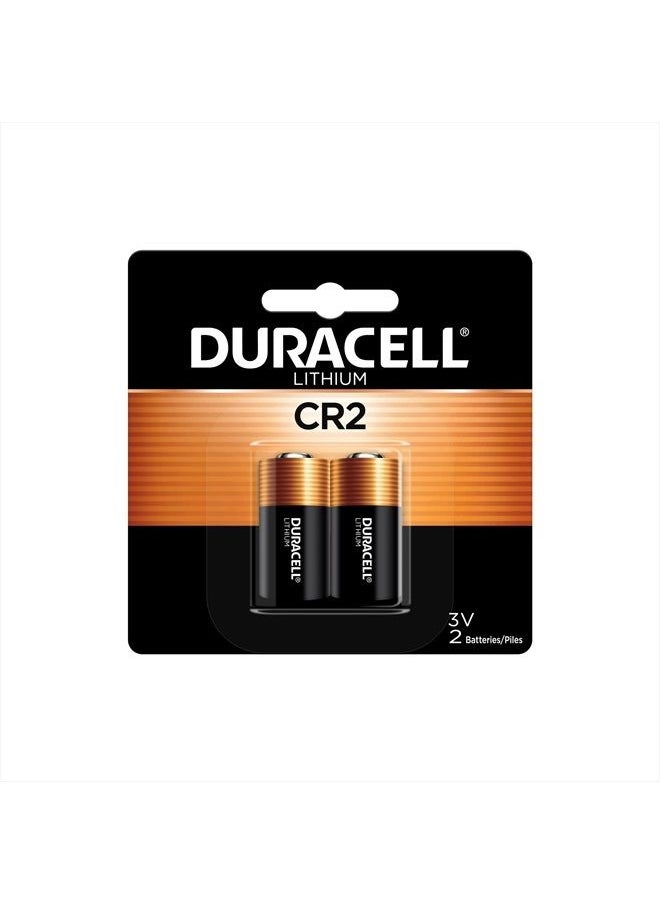 Duracell - Duracell CR2 3V Lithium Battery, 1 Count Pack, CR2 3 Volt High Power Lithium Battery, Long-Lasting for Video and Photo Cameras, Lighting Equipment, and More - Image 1