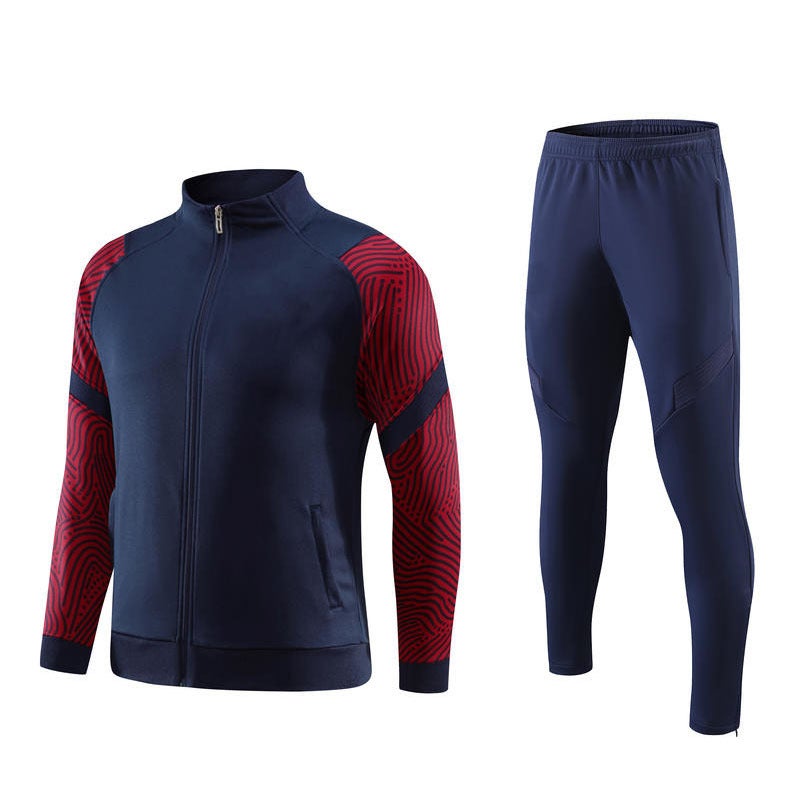 Comprehensive Training Clothing Coat Sports Leisure Suit Long Sleeve Competition Team Clothing Football Jersey Competition Dress - Image 2