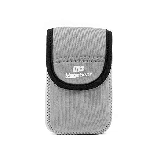 MegaGear MG751 Canon PowerShot SX620 HS, IXUS 180, IXUS 185, IXUS 360 HS, IXUS 190 is, IXUS 170 is, SX610 HS Ultra Light Neoprene Camera Case - Gray - Image 1