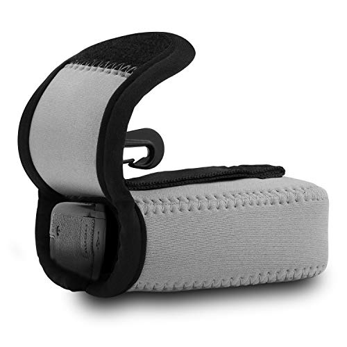 MegaGear MG751 Canon PowerShot SX620 HS, IXUS 180, IXUS 185, IXUS 360 HS, IXUS 190 is, IXUS 170 is, SX610 HS Ultra Light Neoprene Camera Case - Gray - Image 2