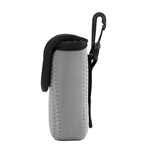 MegaGear MG751 Canon PowerShot SX620 HS, IXUS 180, IXUS 185, IXUS 360 HS, IXUS 190 is, IXUS 170 is, SX610 HS Ultra Light Neoprene Camera Case - Gray - Image 3