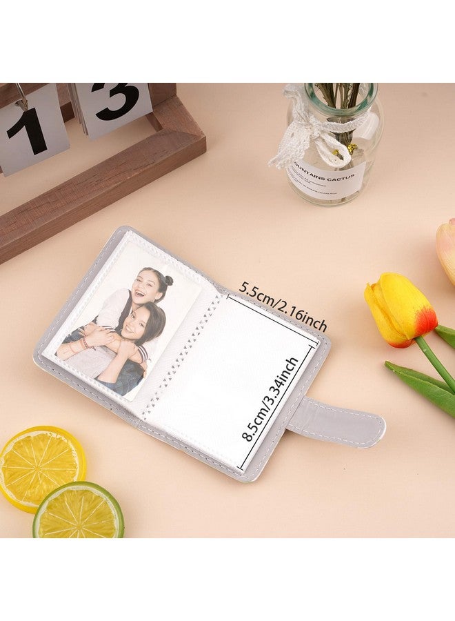 Frankmate Small Mini Photo Album Compatible With Fujifilm Instax Mini Film, 2X3 Photo, Kpop Photos Card Holder, Wallet Albums Book For Mini 12 11 40 7+ Evo 90 (28 Pockets) - Image 4