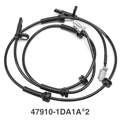 Ynovvo 2pcs 47910-1DA1A Front Left & Right ABS Wheel Speed Sensors Fit for Nissan Rogue 2.5L 2008-2014, for Nissan X-Trail 2008 2009 2010 2011 2012, Replace# 47910-JG000 ALS1658 - Image 3