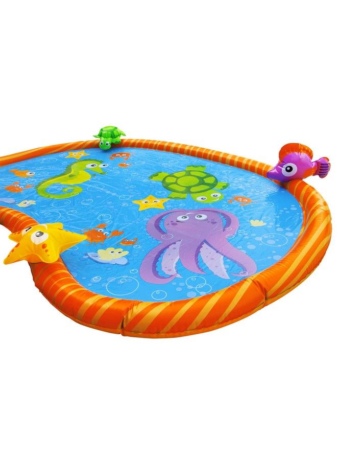 Banzai سجادة لعب مائية من Banzai Sprinkle Friends مقاس 58 بوصة - Image 5