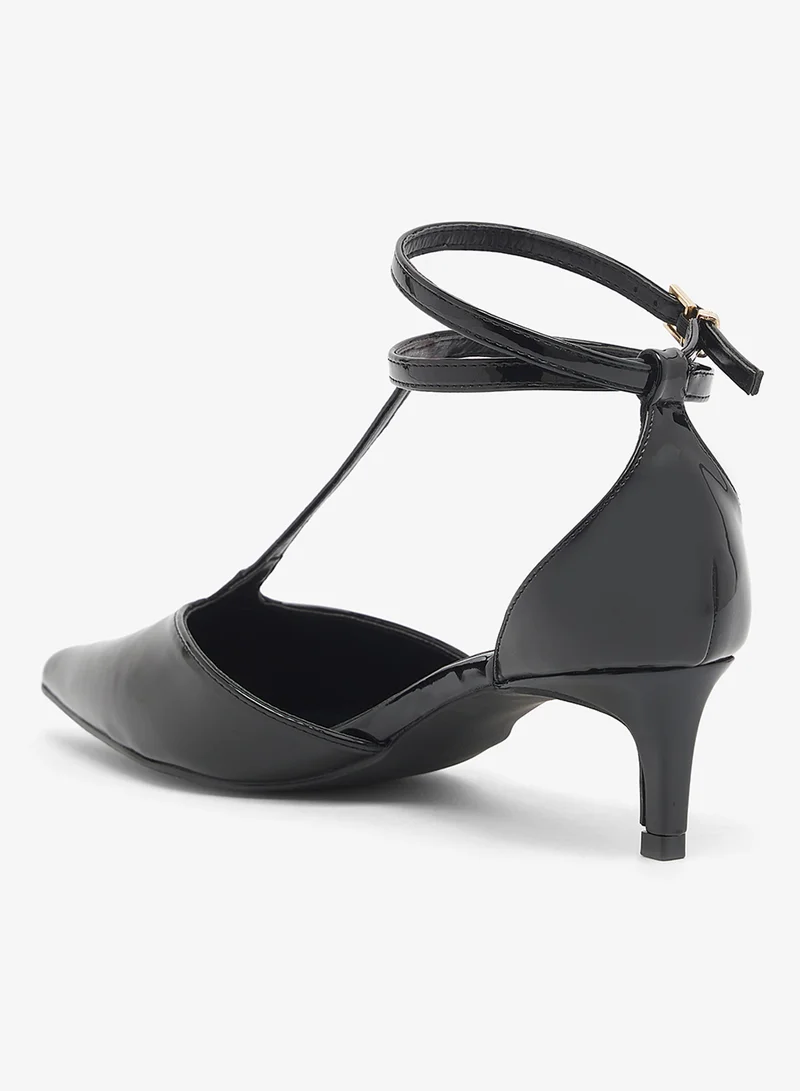 RAID  Strap Detail Kitten Heel Pumps for Women | Best Price UAE