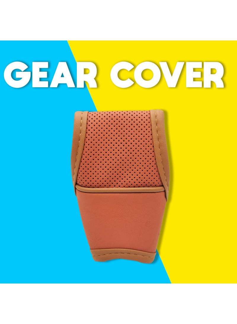 Roca Car Gear Shift Knob Protector Premium Car Gear Knob Cover - Image 1
